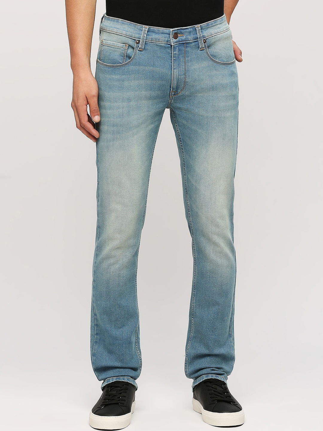 

Pepe Jeans Men Blue Slim Fit Heavy Fade Stretchable Jeans