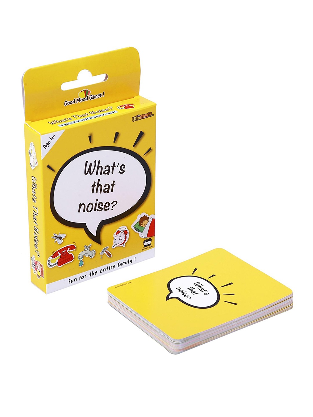

Good Mood Game Kids What's That Noise Card Game, Yellow