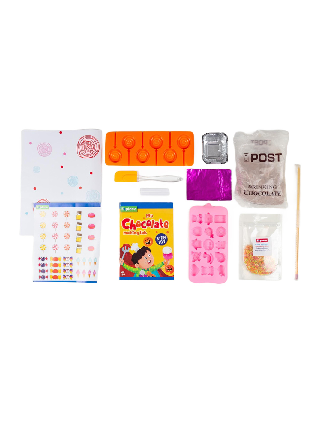 

Eksploe Chocolate Making Lab Toy, Orange