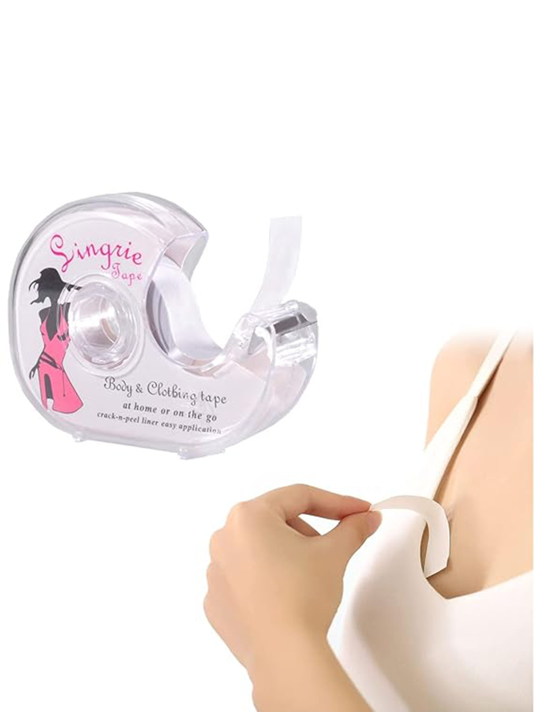 

BRACHY Invisible Double-sided Body Tape, Transparent