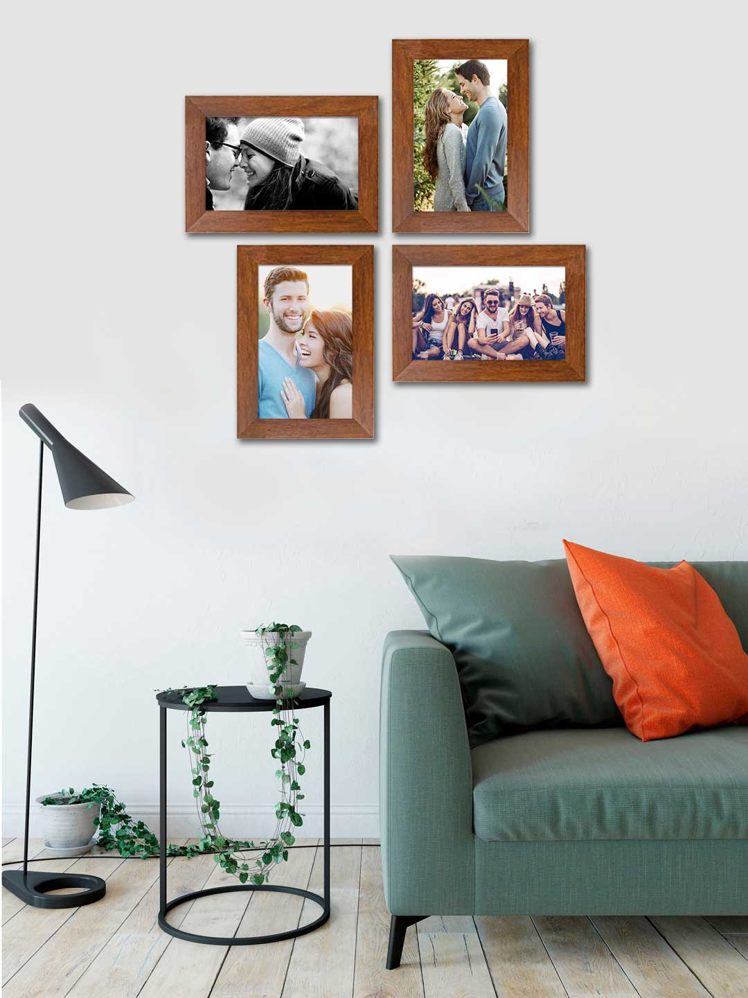 

Art Street Brown Set of 4 Photo Frames