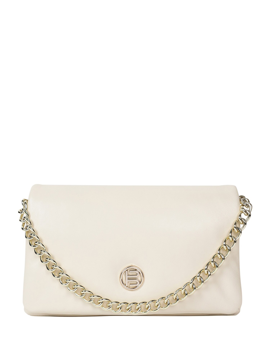 

BAGATT Cascina Structured Envelope Clutch, Off white