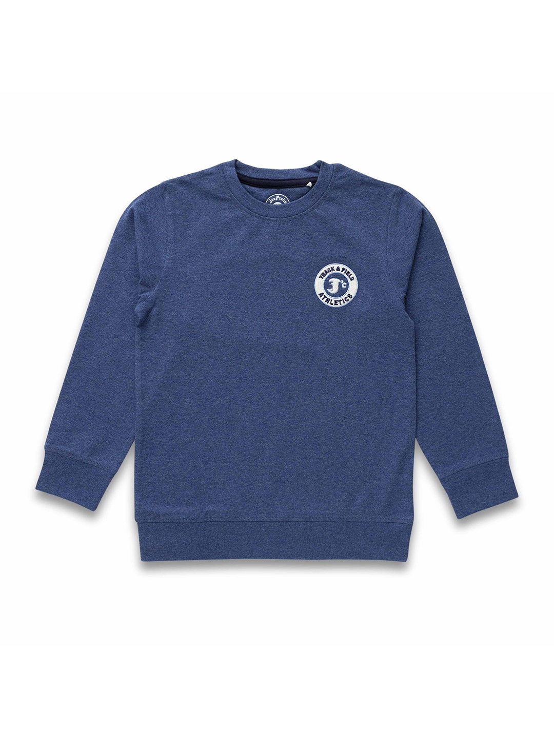 

JusCubs Boys Round Neck Pullover Cotton Sweatshirt, Blue