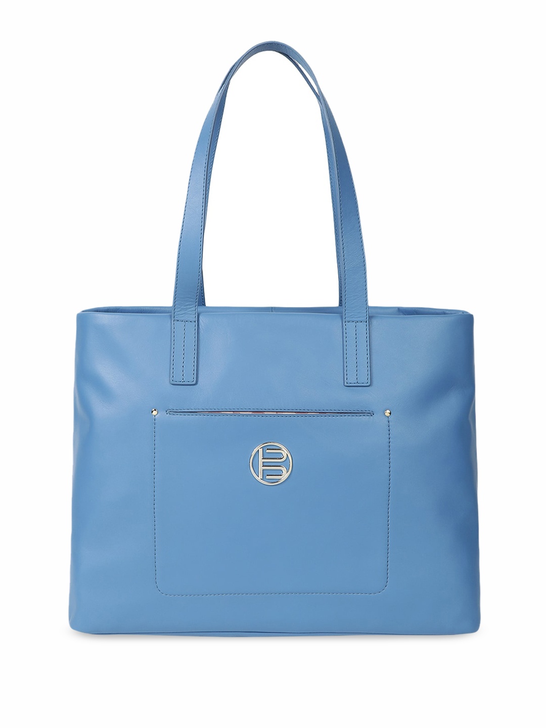 

BAGATT Veneto Leather Structured Shoulder Bag, Blue