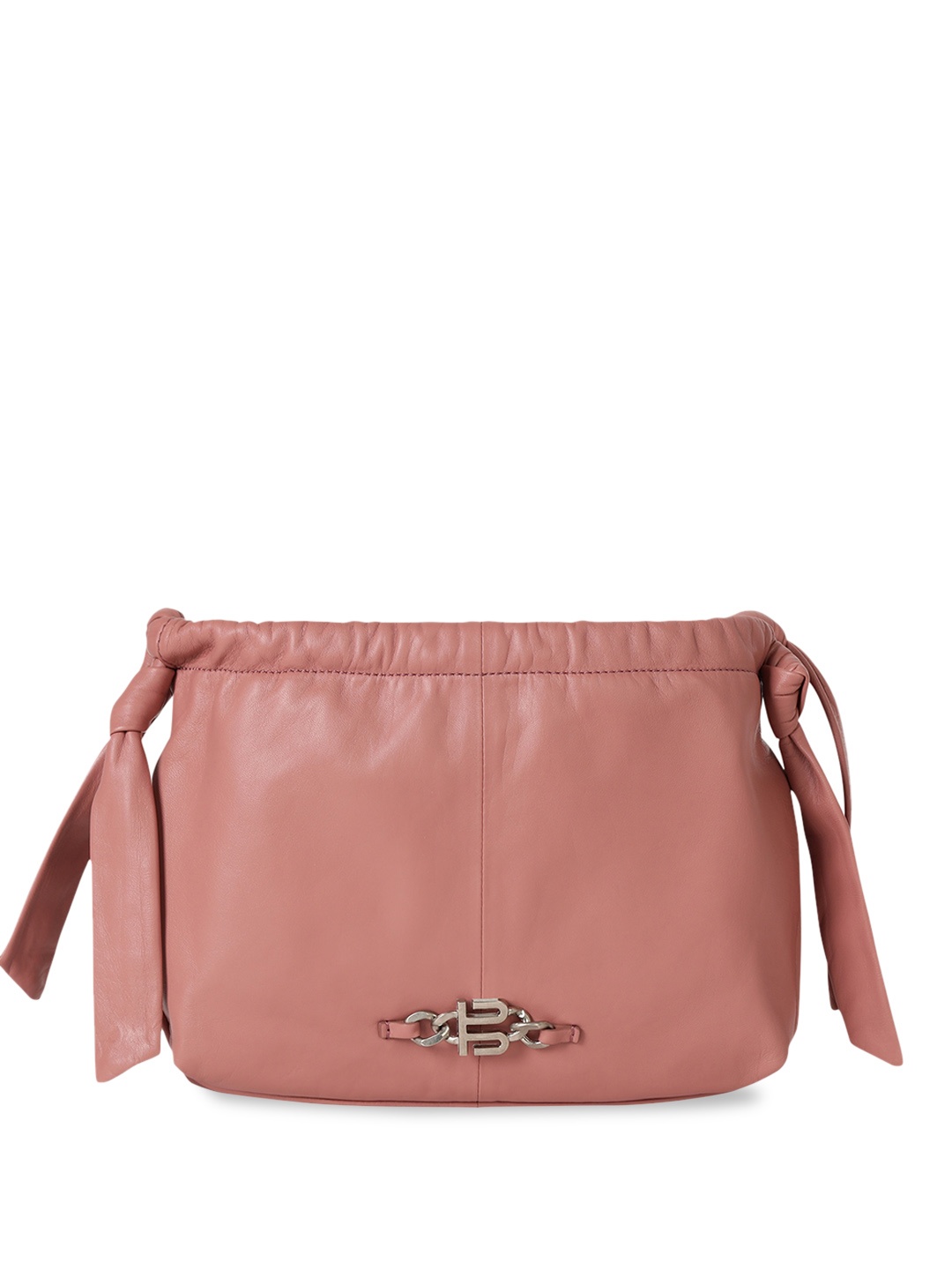 

BAGATT Solza Leather Structured Sling Bag, Pink