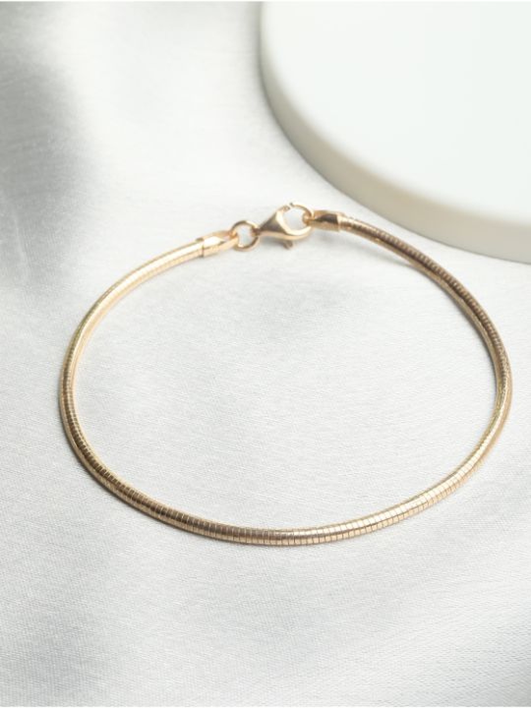 

Zavya Women 925 Sterling Silver Gold-Plated Link Bracelet