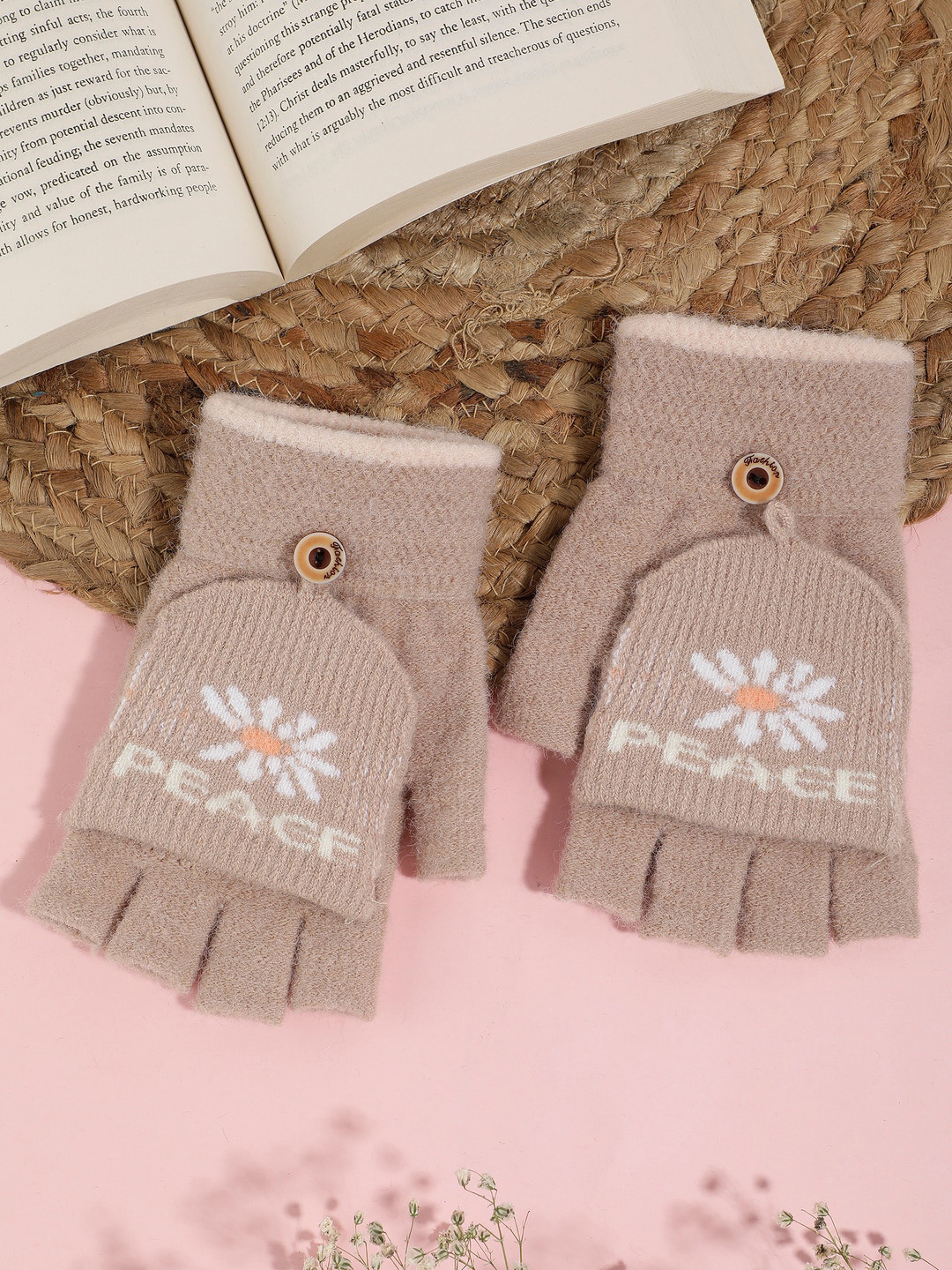 

ELLIS Women Windstorm Riding Gloves, Beige