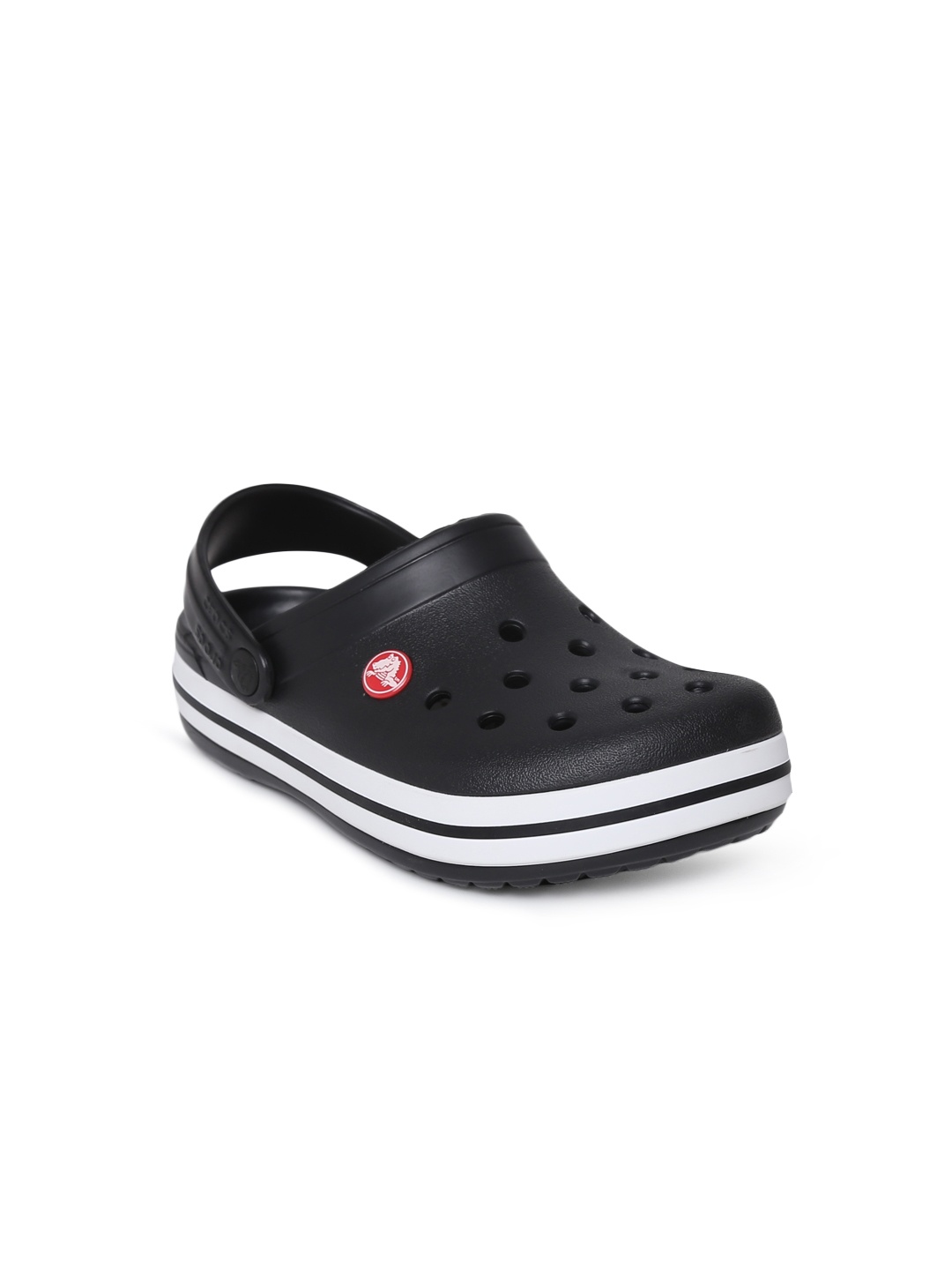 

Crocs Unisex Black Solid Crocband Clogs