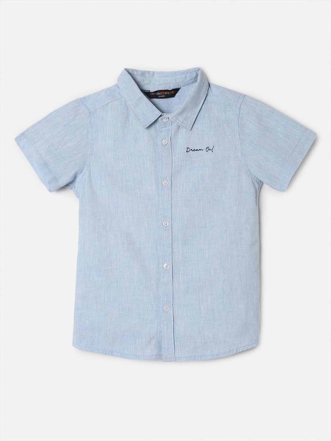 

UrbanMark Boys Opaque Casual Shirt, Blue