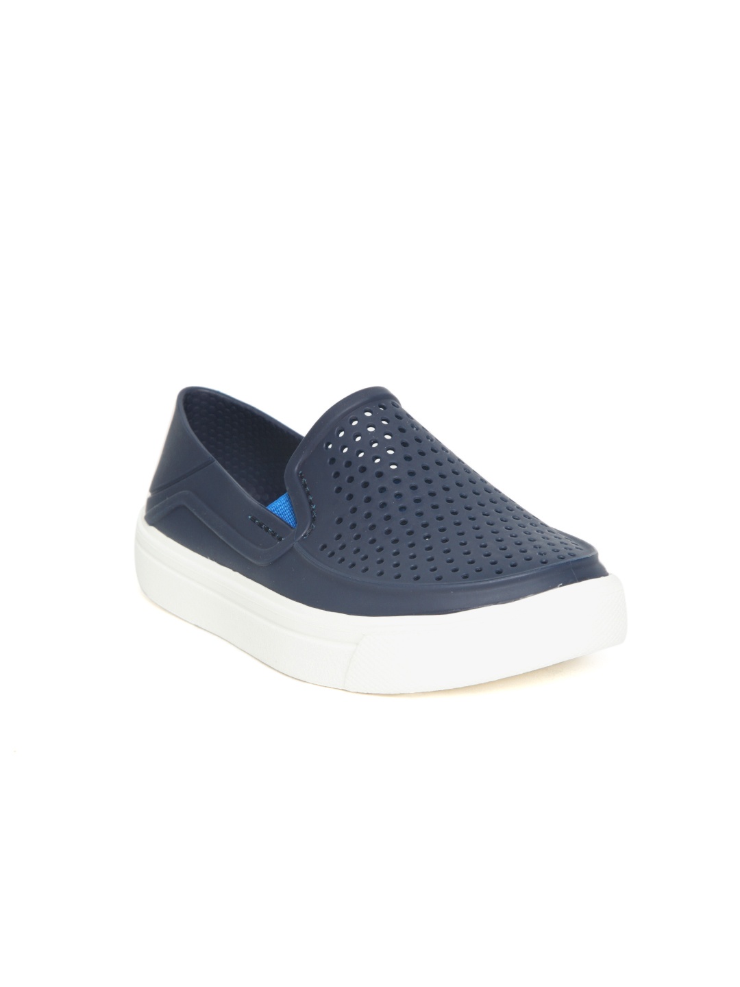 

Crocs Unisex Navy Blue Slip-On Sneakers