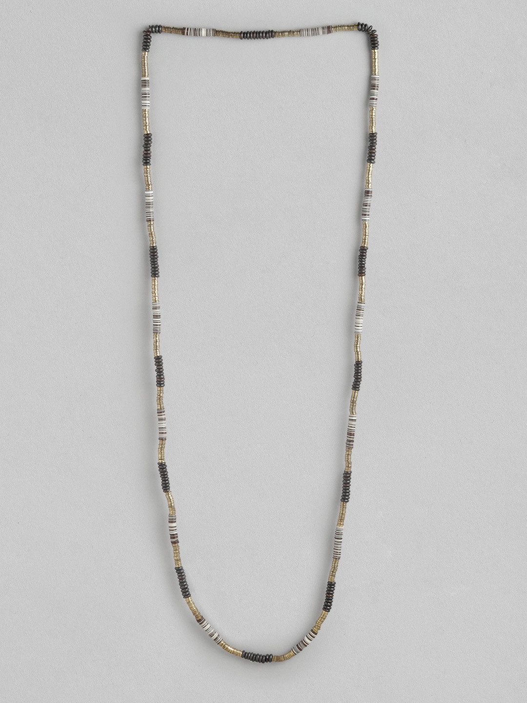 

RICHEERA Women Gold-Plated Beaded Necklace