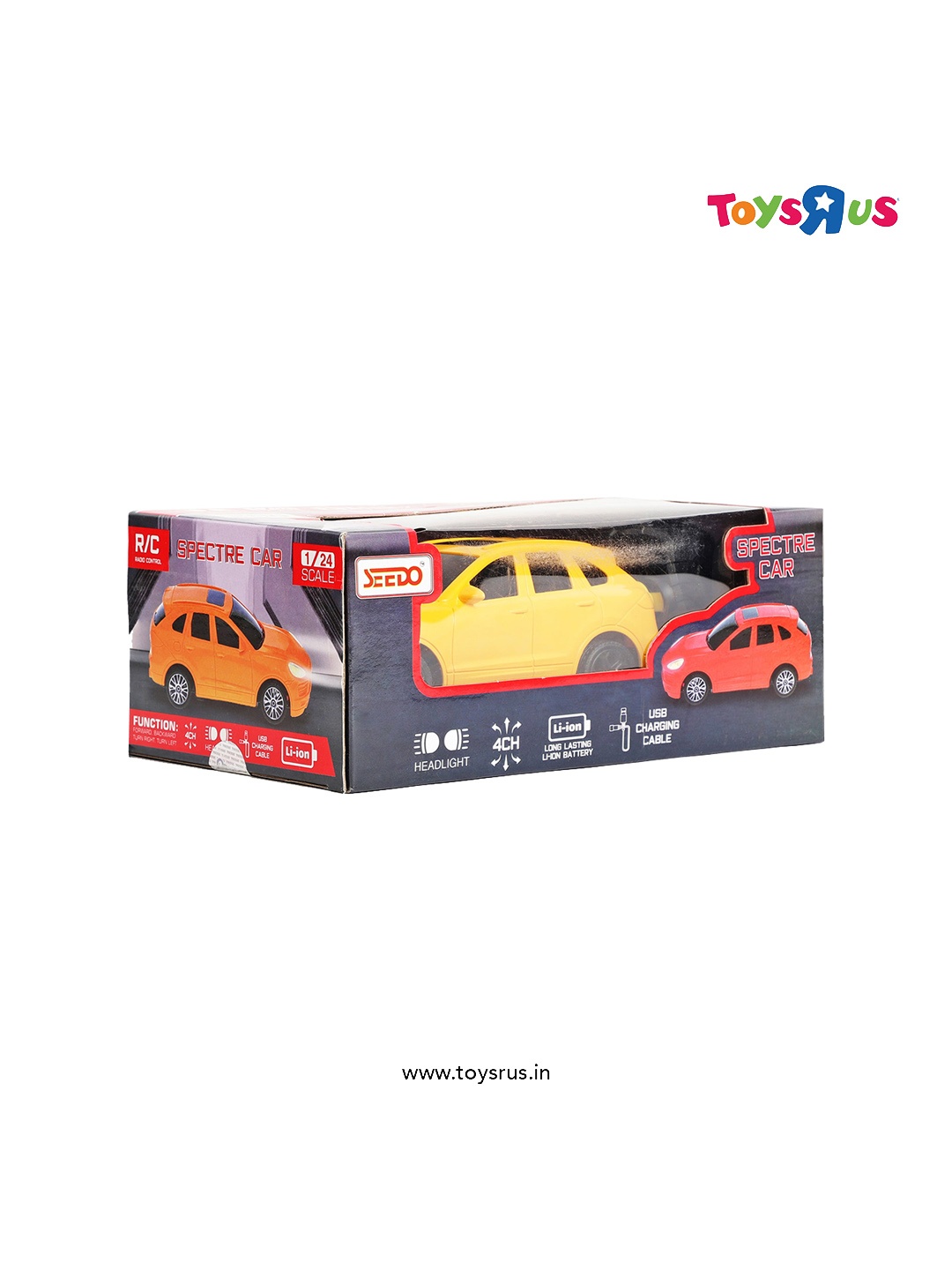 

Seedo Kids Spectre Remote Control Car, Yellow