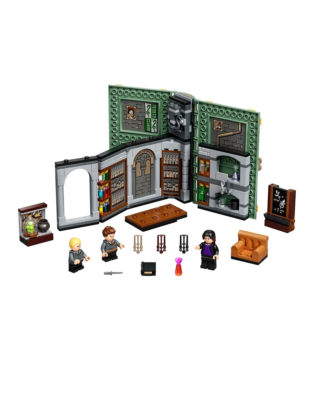 

LEGO Harry Potter Hogwarts Moment: Potions Class 76383 Building Kit (270 Pieces), Green