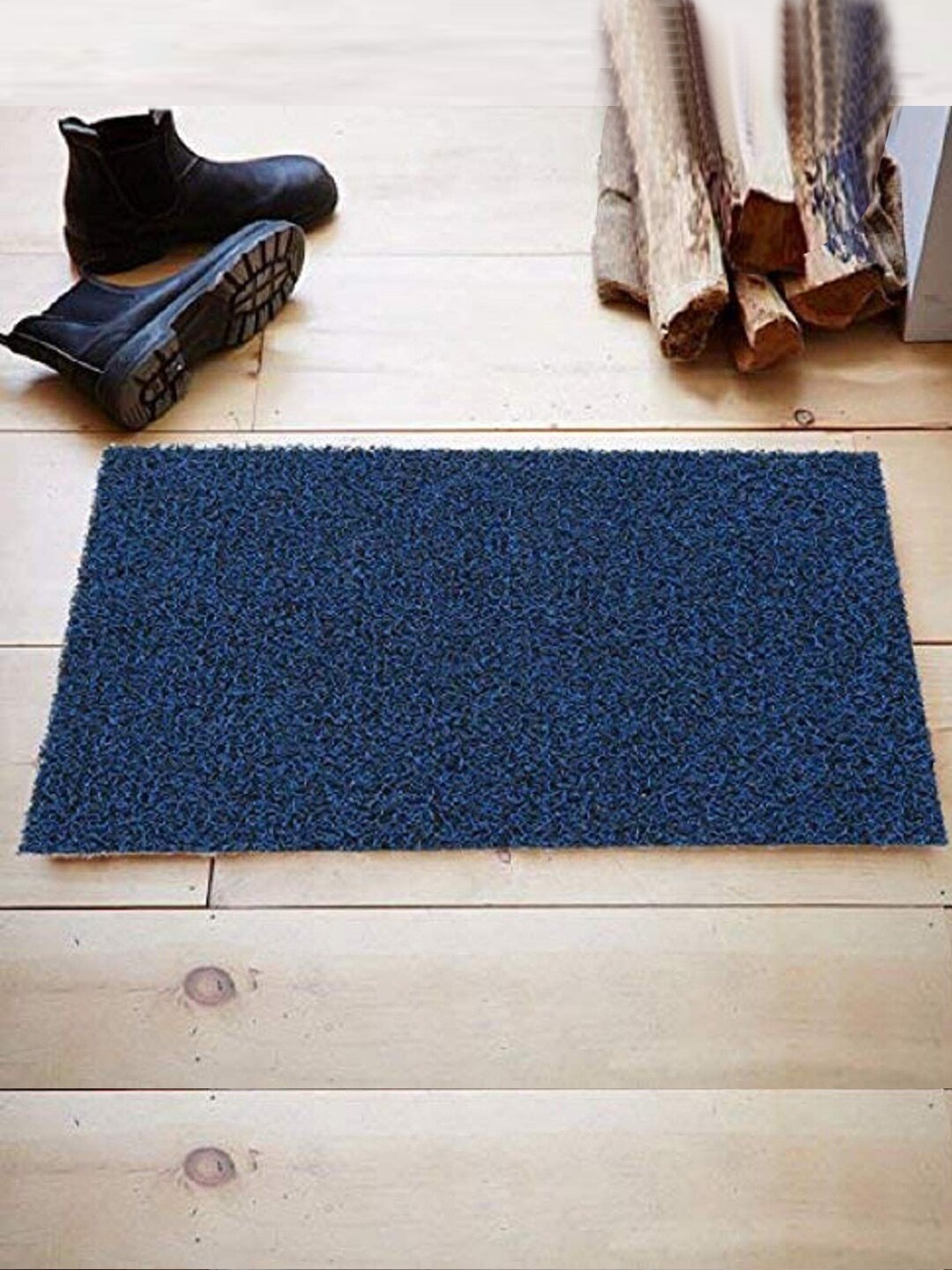 

Kuber Industries Blue Versatile Doormat