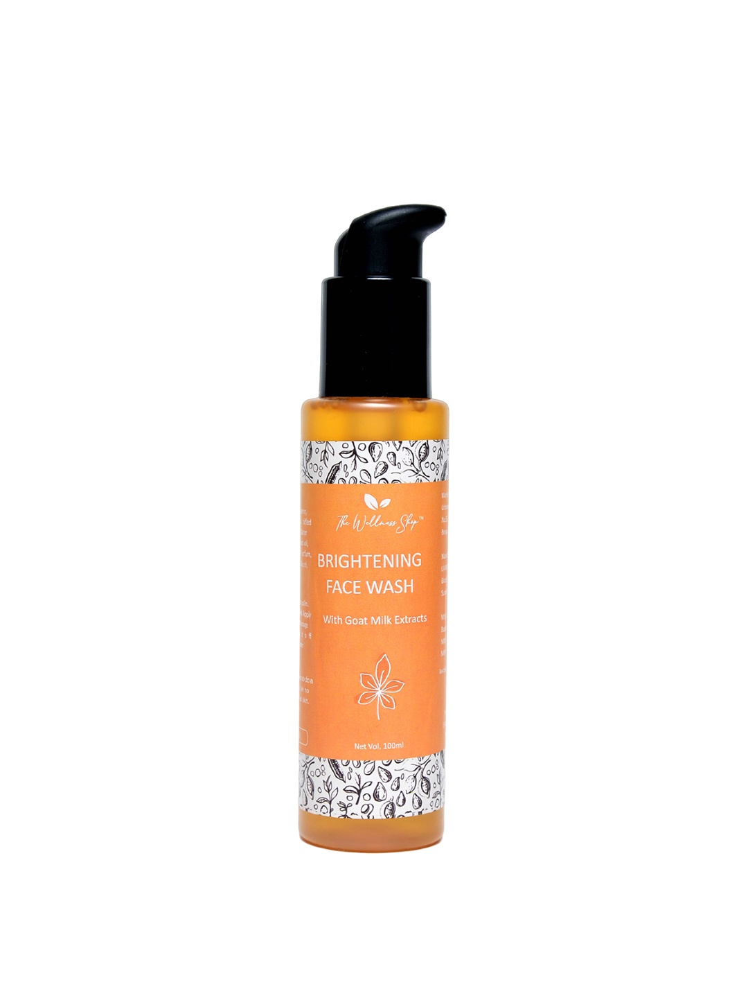 

The Wellness Shop Brightening Face Wash With Goat Milk Extracts - 100ml, White