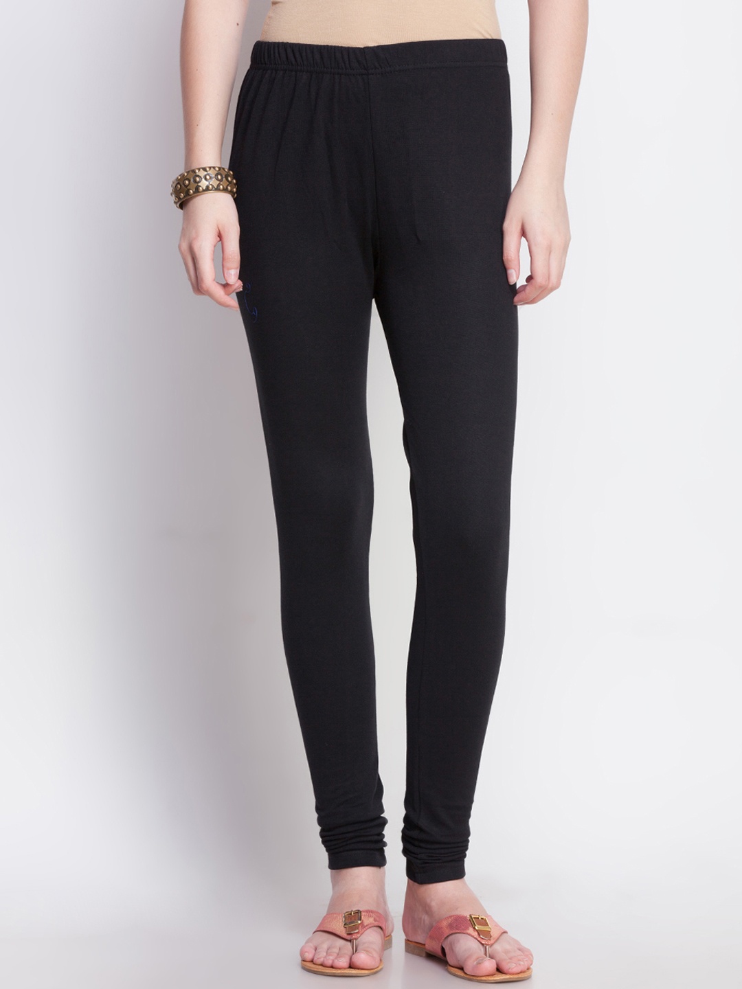 

Dollar Missy Women Black Solid Leggings