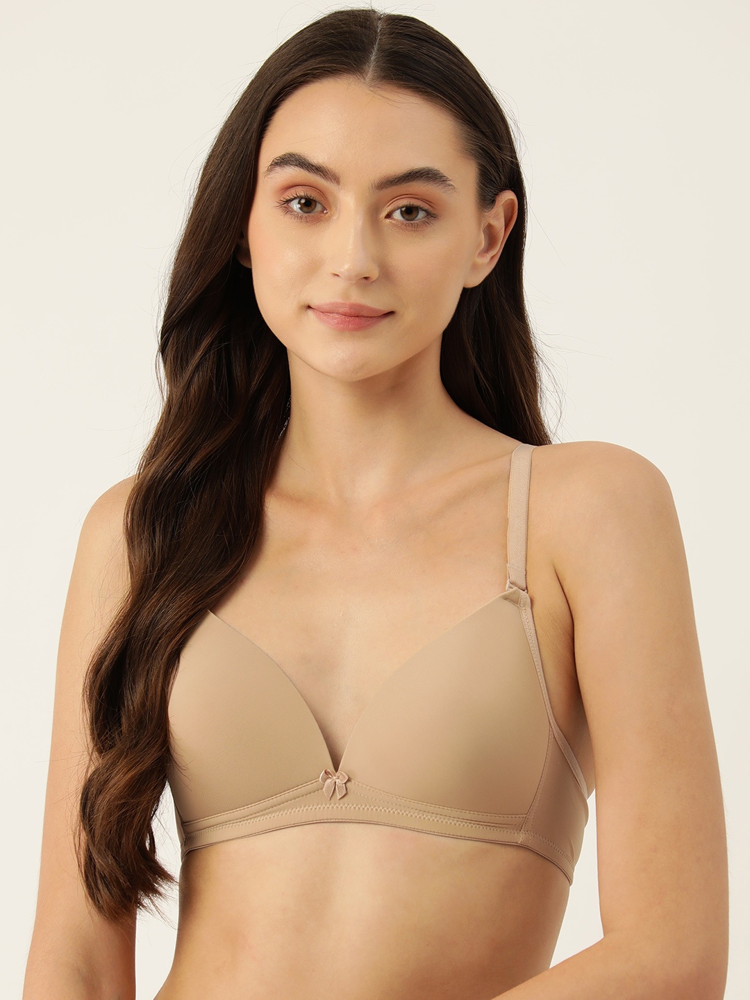 

Leading Lady Full Coverage Lightly Padded Bra, Nude
