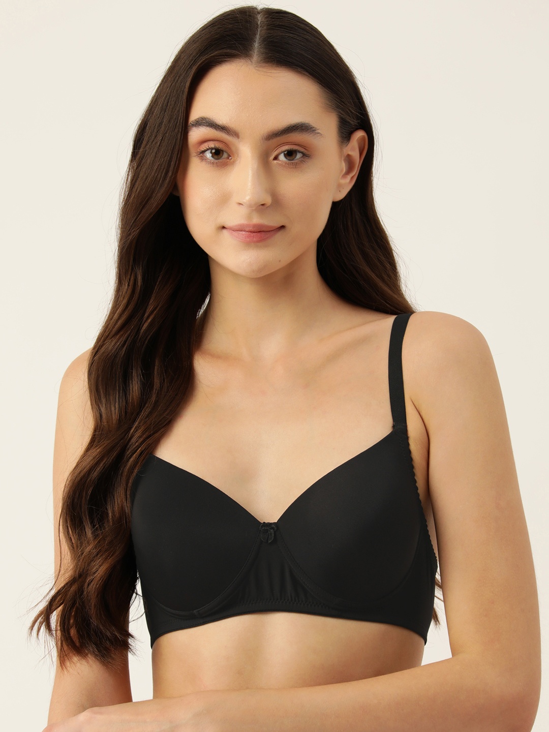 

Leading Lady Full Coverage Lightly Padded Bra, Black