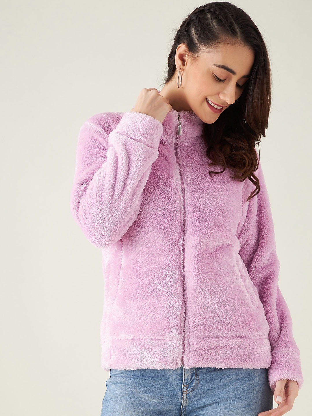 

Modeve Lightweight Open Front Jacket, Lavender