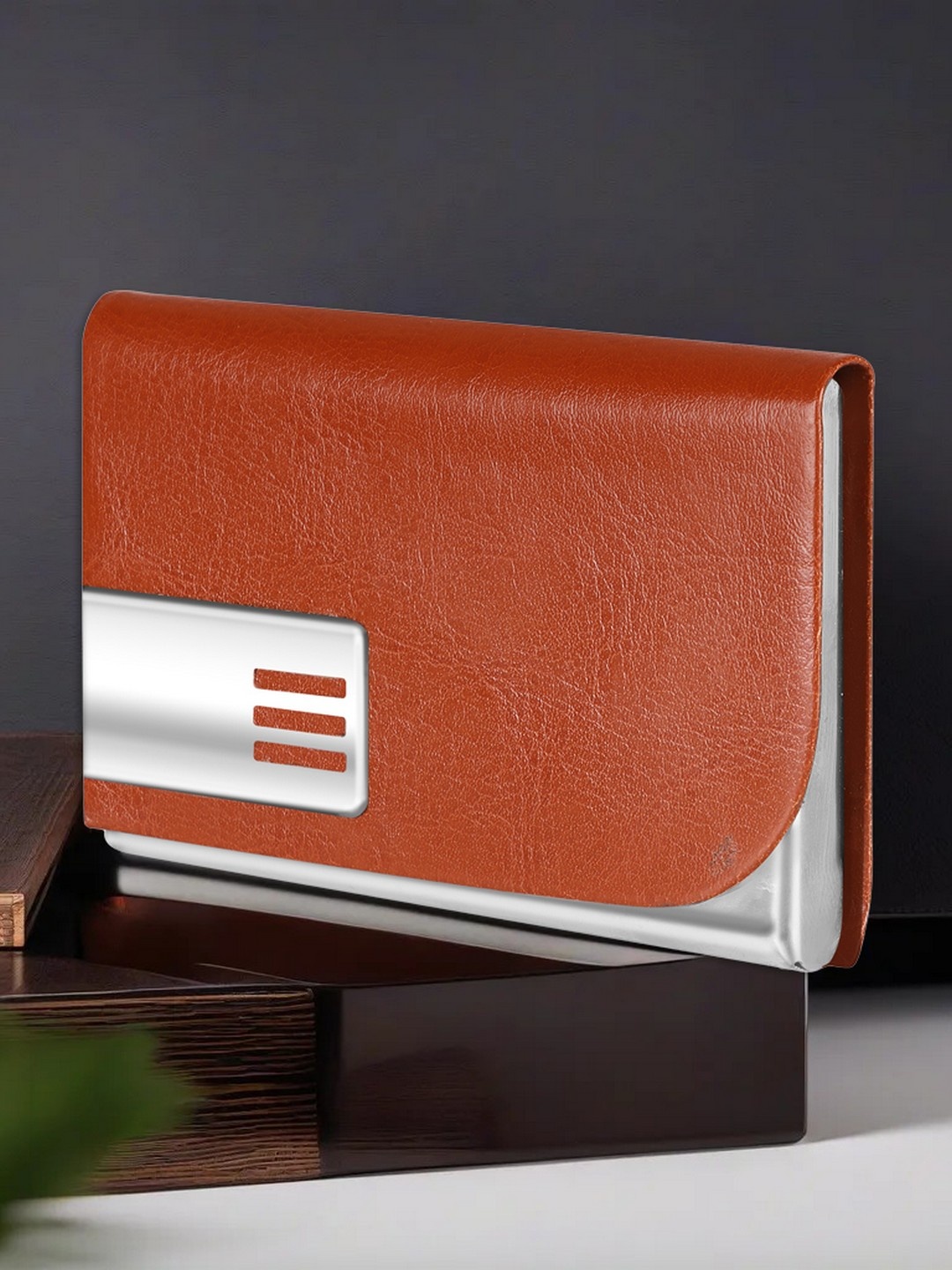 

LOREM Unisex Card Holder, Tan