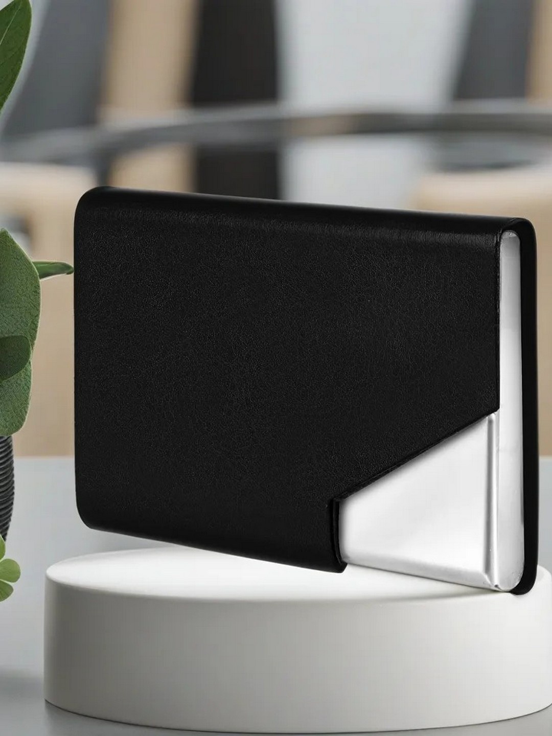 

LOREM Unisex Card Holder, Black