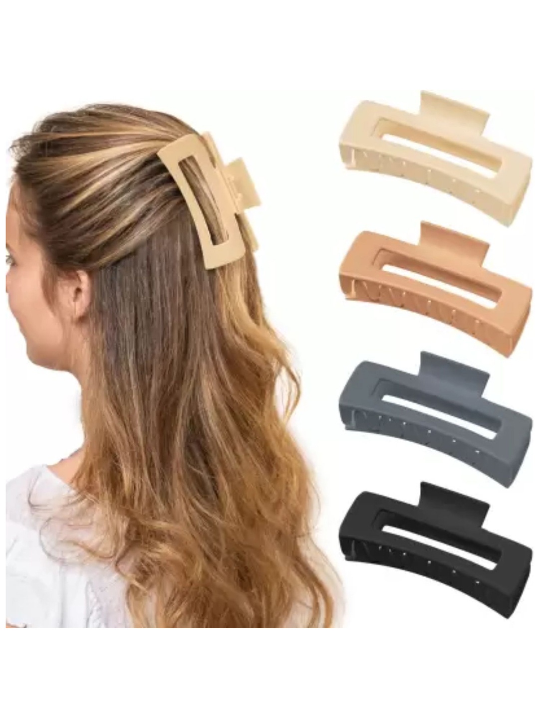 

DN Creation Women Assorted Set of 4 Claw Clips