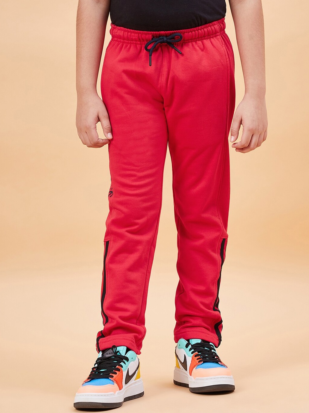 

Ben & Joe Kids Side Pockets Antimicrobial Track Pants, Red