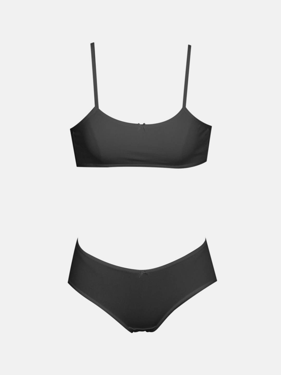 

Dazzle Girls Mid-Rise Non-Wired Non Padded Lingerie Set Dailiesblack9, Black