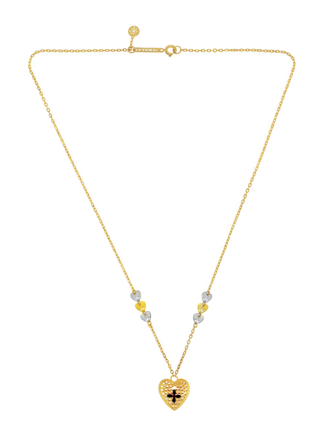

BHIMA 22KT Gold Love Pendant Necklace- 3.91 gm