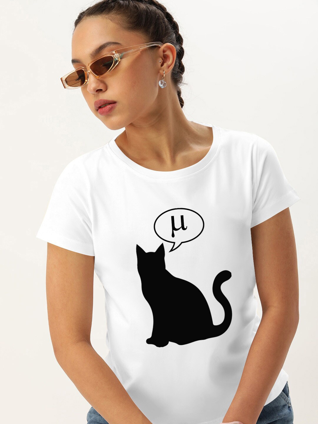 

Harvard Women White Printed Pockets T-shirt