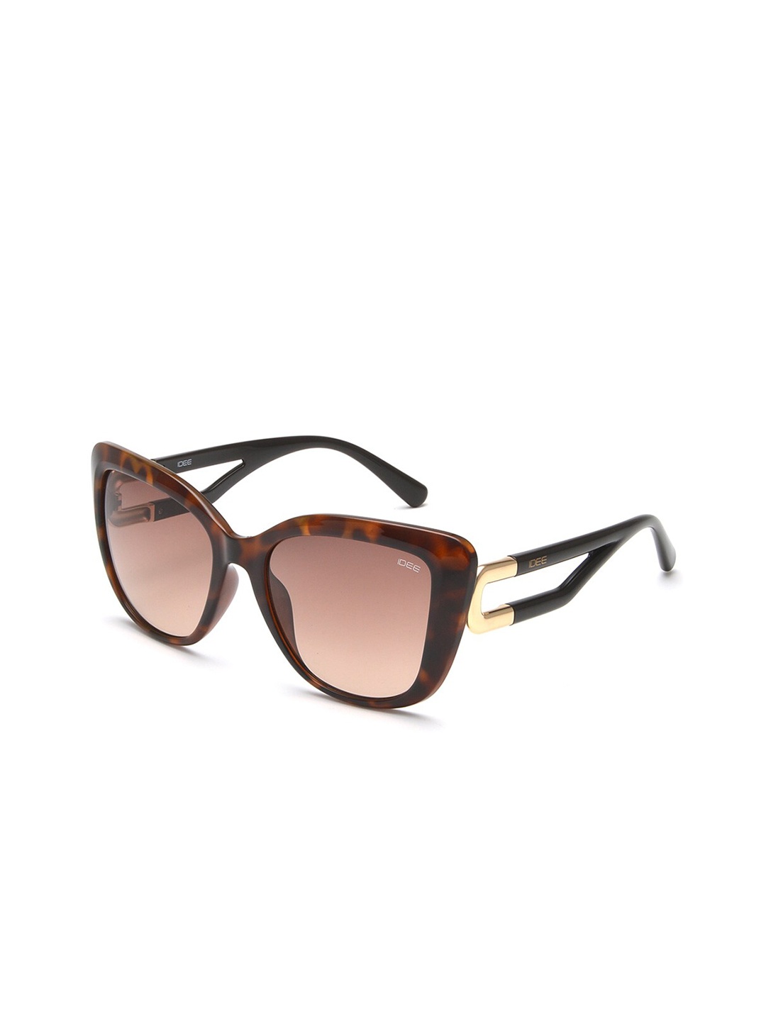 

IDEE Women Square Sunglasses With UV Protected Lens, Brown