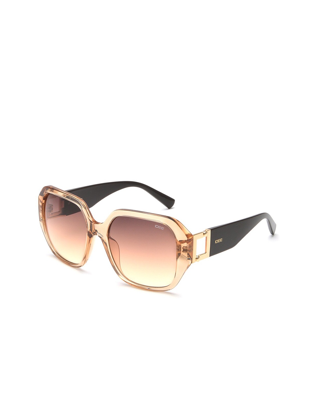 

IDEE Women Square Sunglasses with UV Protected Lens, Brown