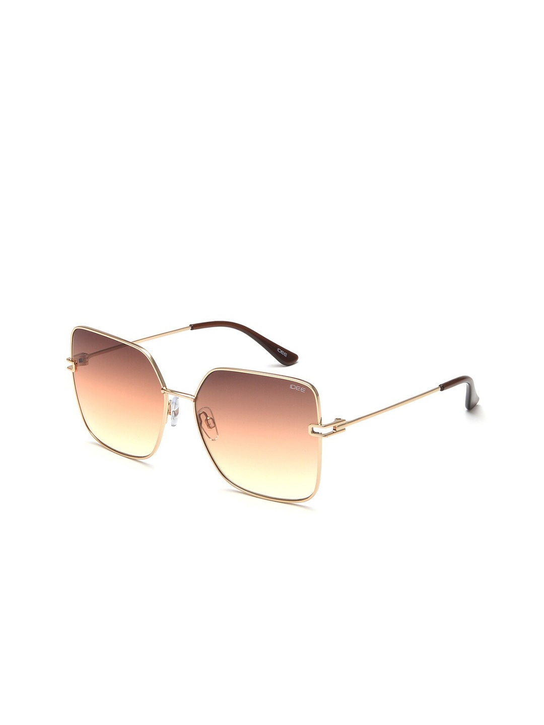 

IDEE Women Butterfly Sunglasses with UV Protected Lens, Brown