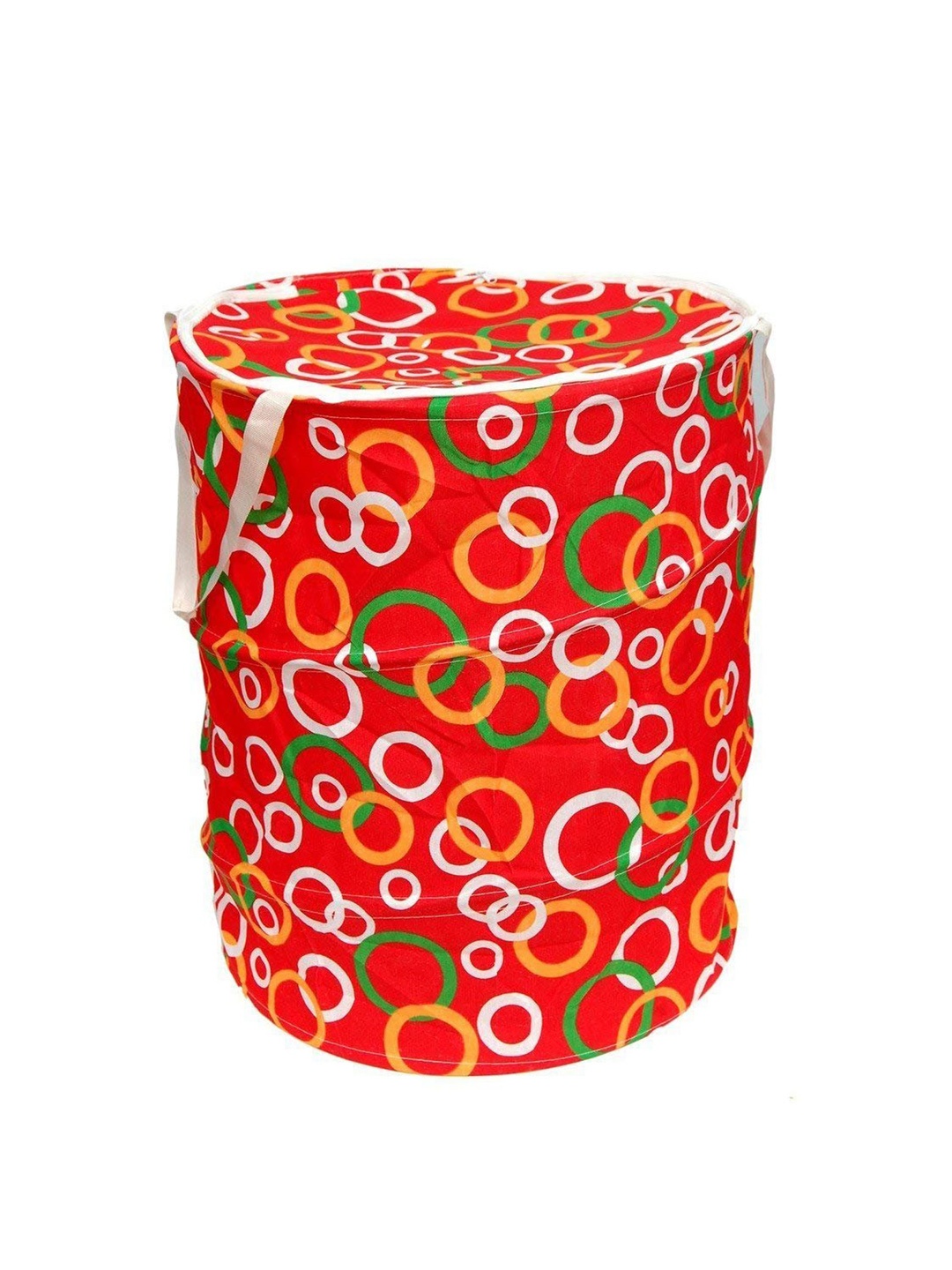 

Kuber Industries Yellow Printed Waterproof Laundry Bags
