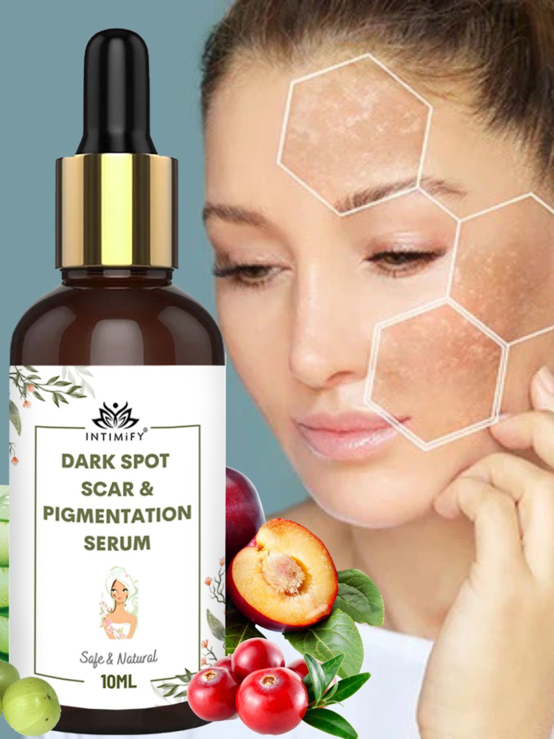 

INTIMIFY Dark Spot Scar & Pigmentation Face Serum - 10ml, White