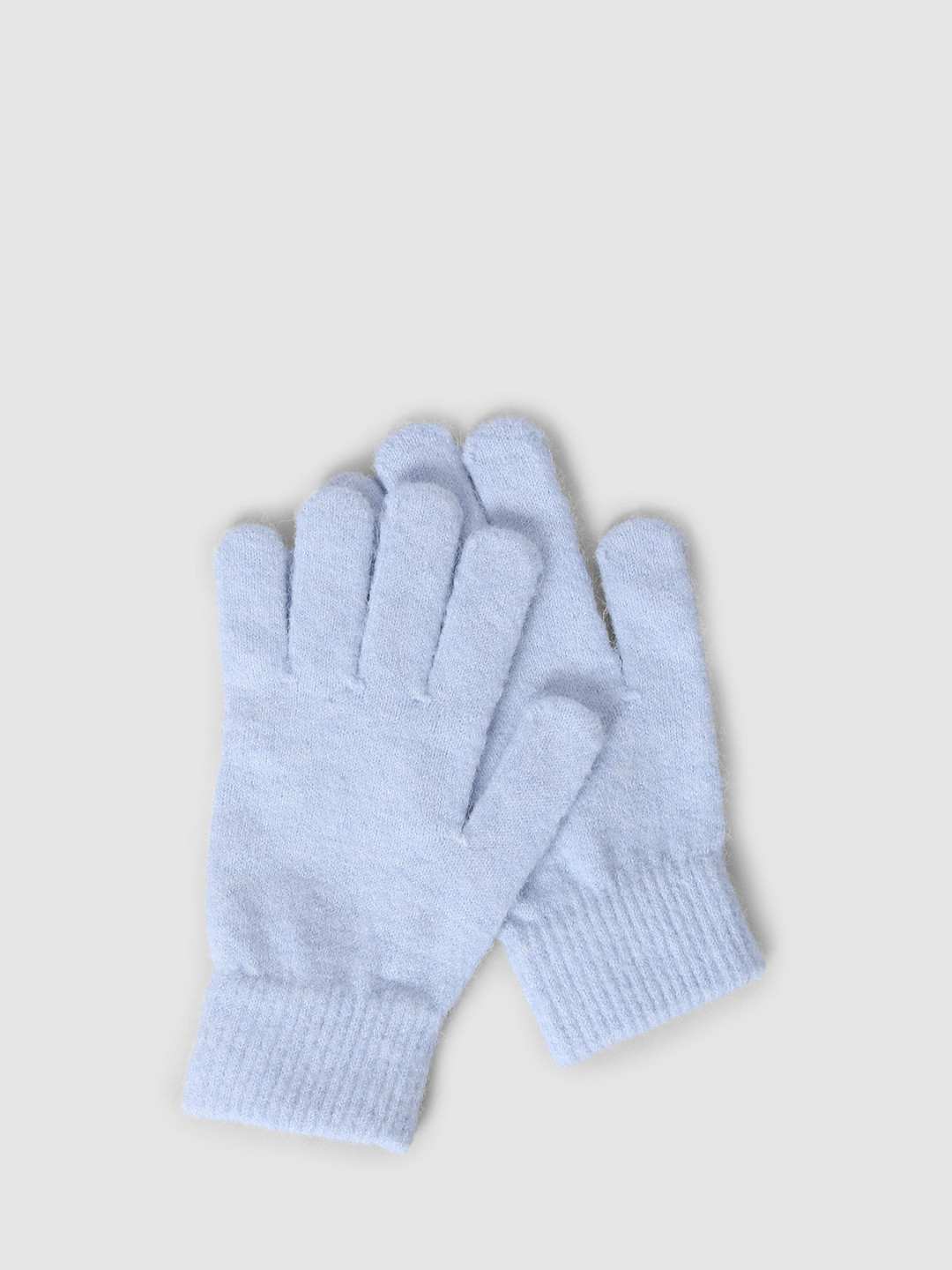 

ONLY Women Fine Knit Gloves, Blue