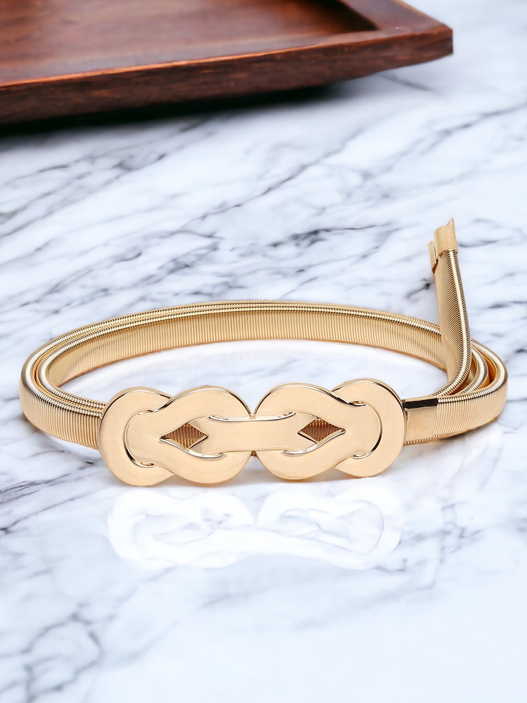 

DressBerry Women Gold-Plated Belt