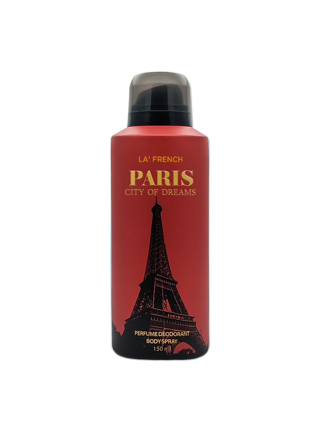 

La French Paris City Of Dreams Perfumed Deodorant Body Spray - 150ml, Red