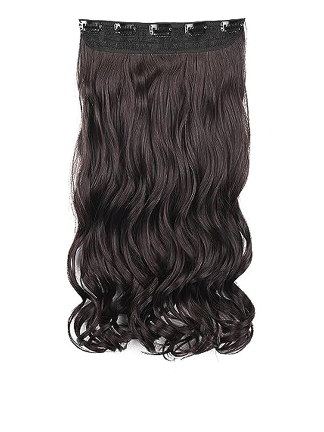 

Beaute Secrets Curly & Wavy Hair Extensions 5 Clips 20'' - Natural Black