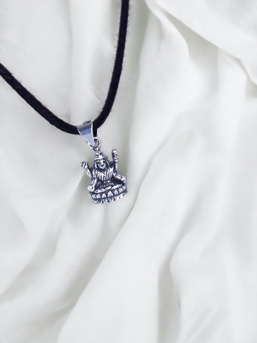 

Taraash Kids 925 Sterling Silver Saraswati Pendant