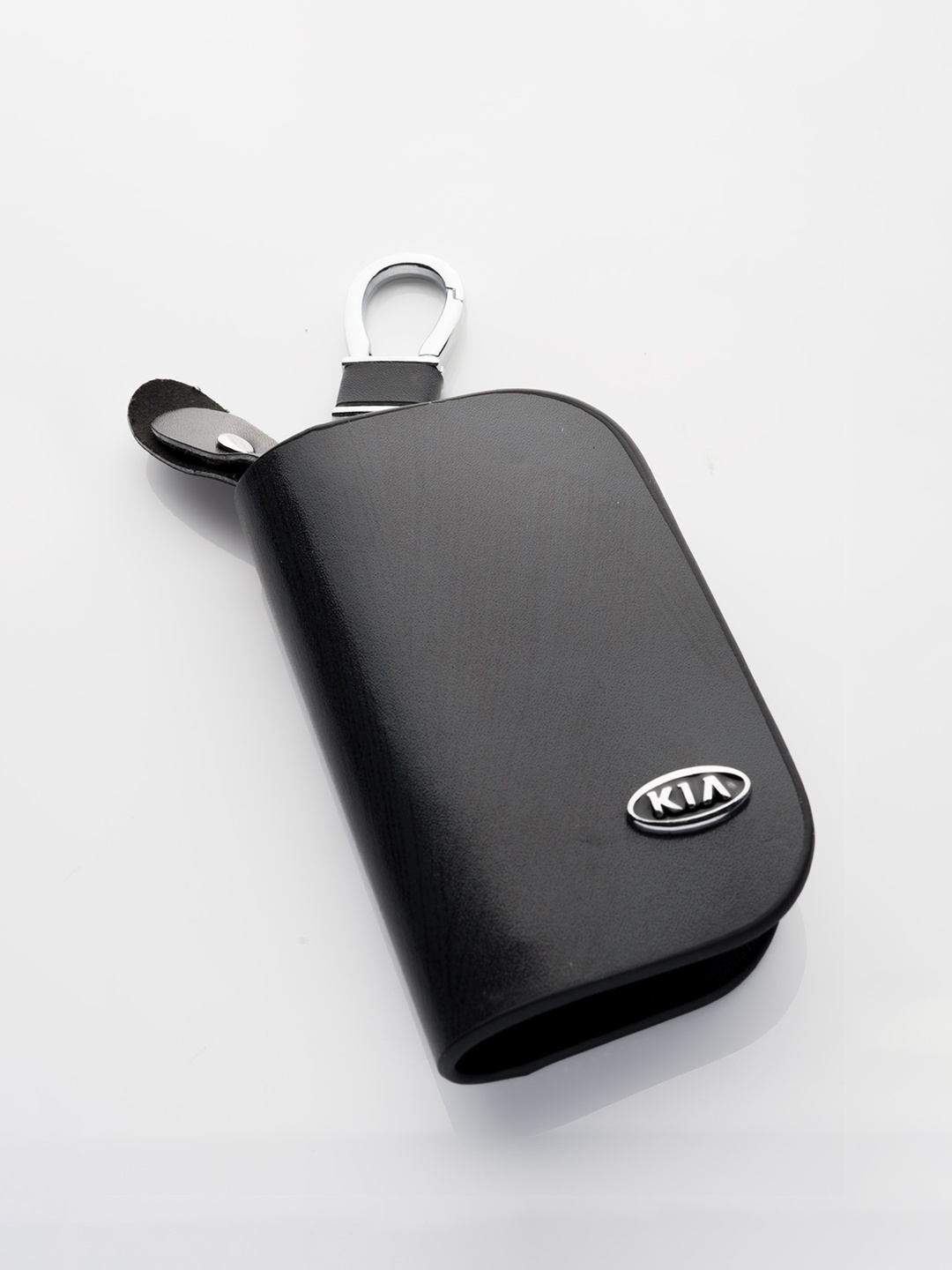 

CONTACTS Kia Smart Key Cover With Key Chain, Black