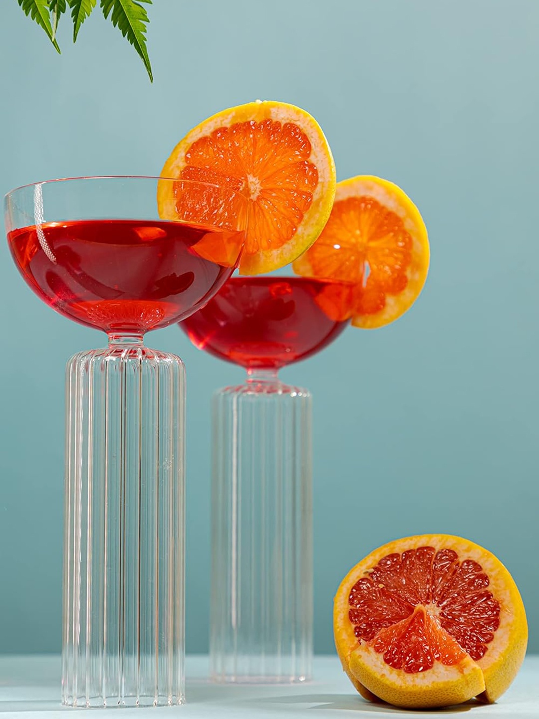 

1219 Avenue Transparent 2 Pieces Goblet Martini Glasses 250 ml