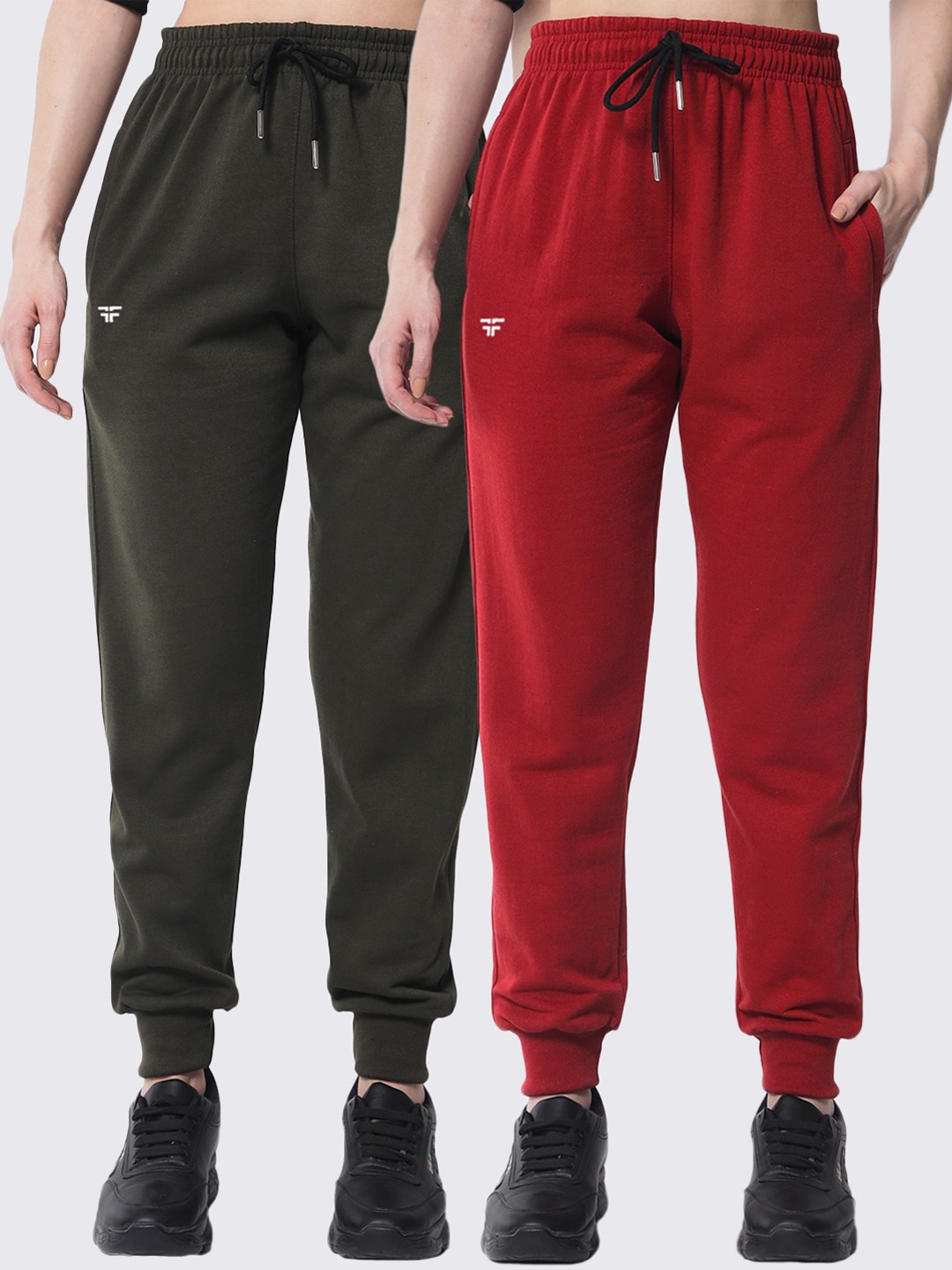 

FFLIRTYGO Pack of 2 Joggers, Green