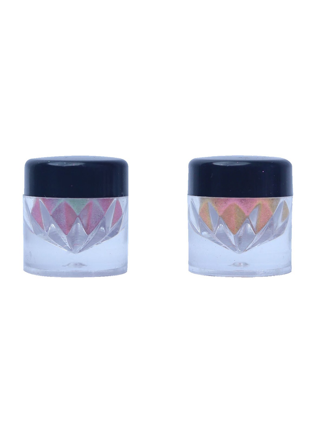 

Veoni BELLE Multichrome Set Of 2 Duochrome Glitter Pigment Eyeshadow-2g Each-Greek-Arabic, Multi