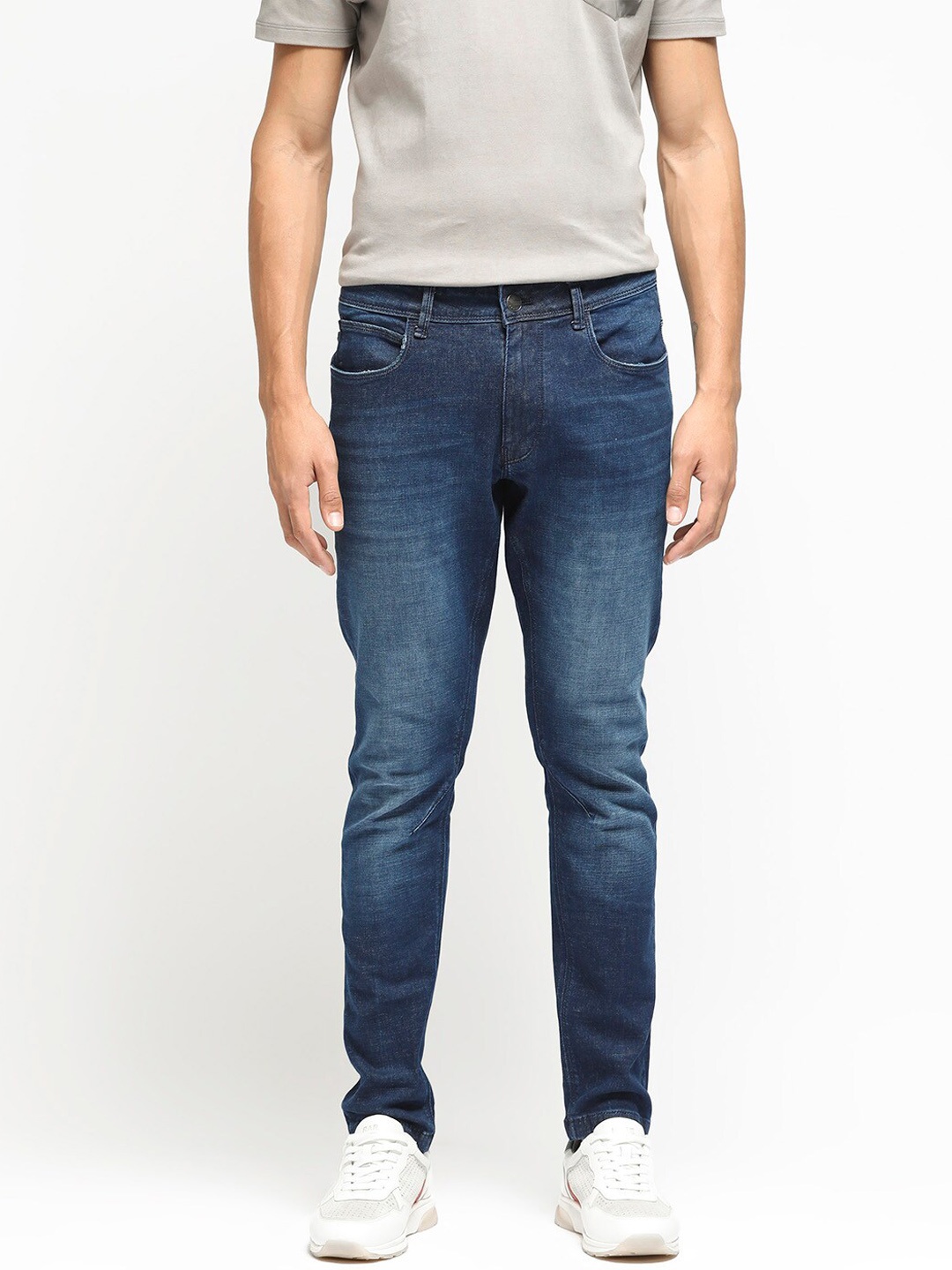 

RARE RABBIT Men Toke Slim Fit Jeans, Blue