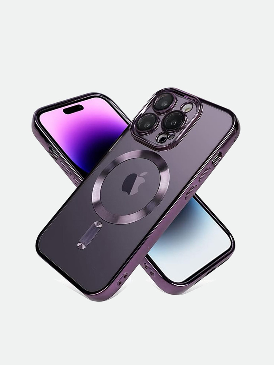 

TREEMODA MagSafe Anti-Scratch iPhone 13 Back Case, Purple