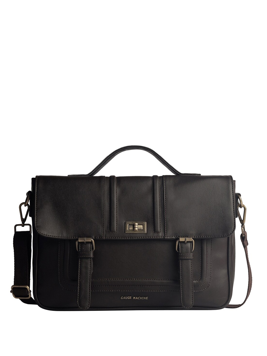 

Gauge Machine 16" Brown Laptop messenger Bag