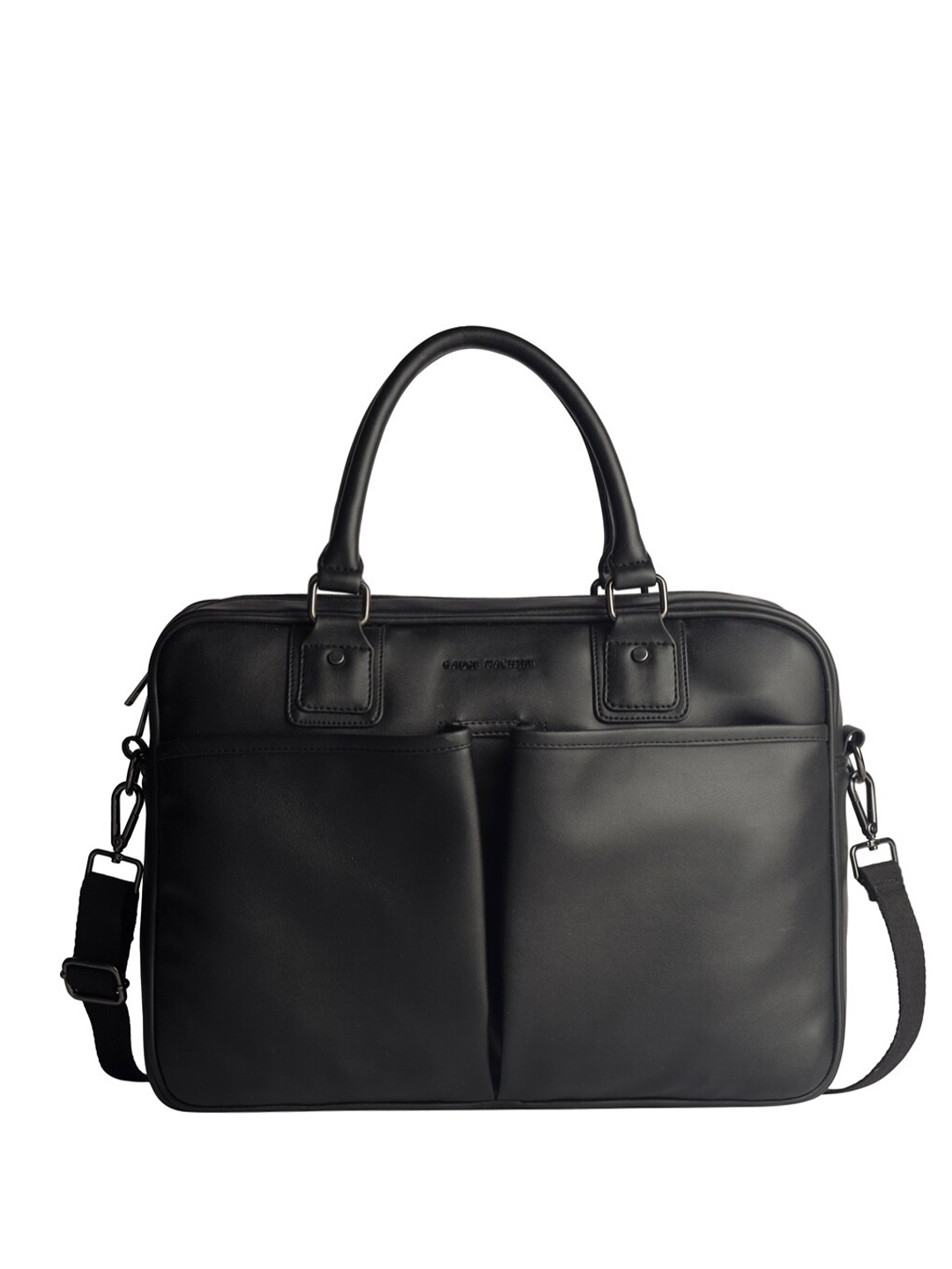

Gauge Machine Unisex 16 Inch Laptop Bag, Black