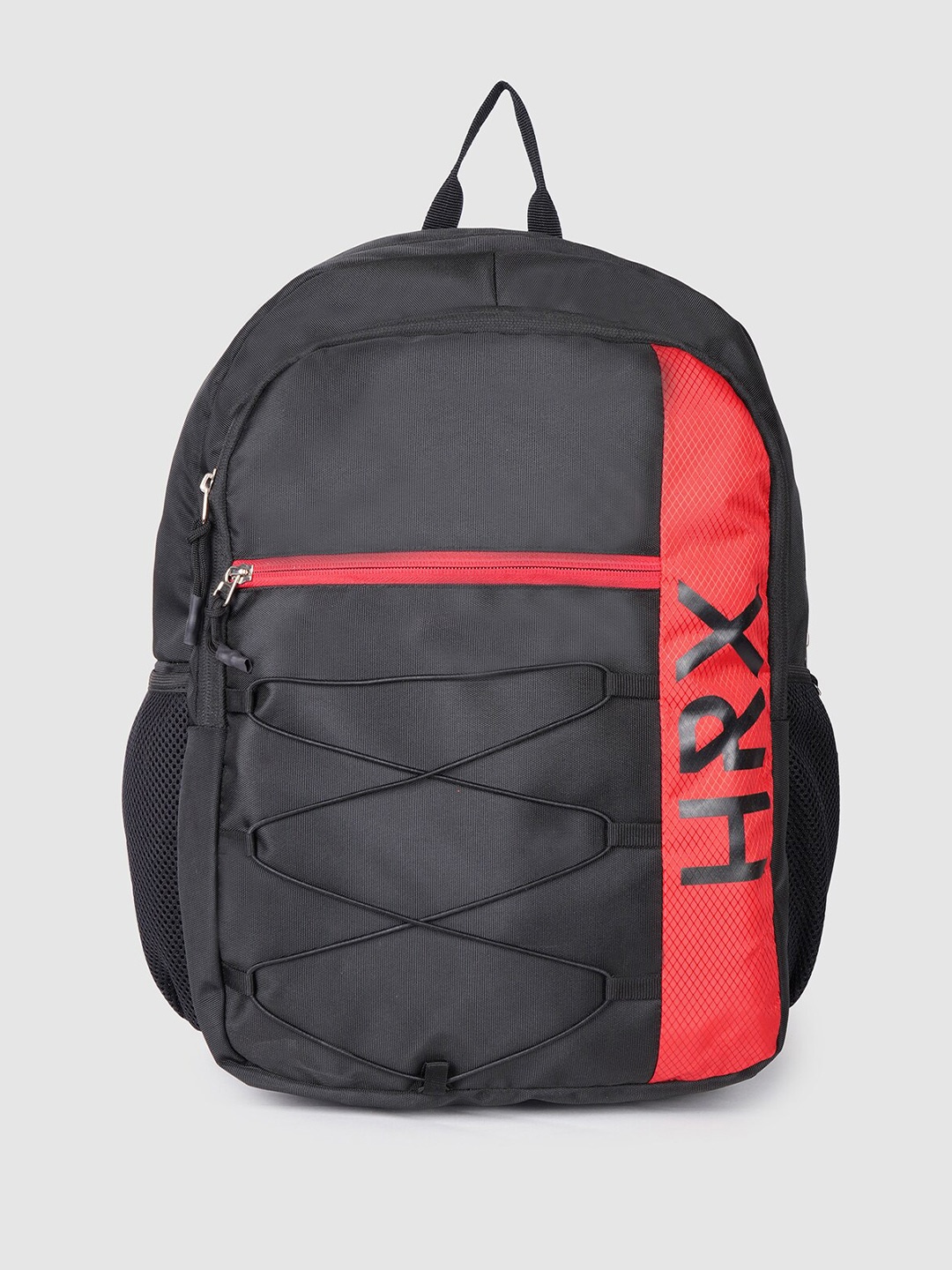 

HRX by Hrithik Roshan Brand Logo Printed Backpack With ClimaCool 30 L, Black