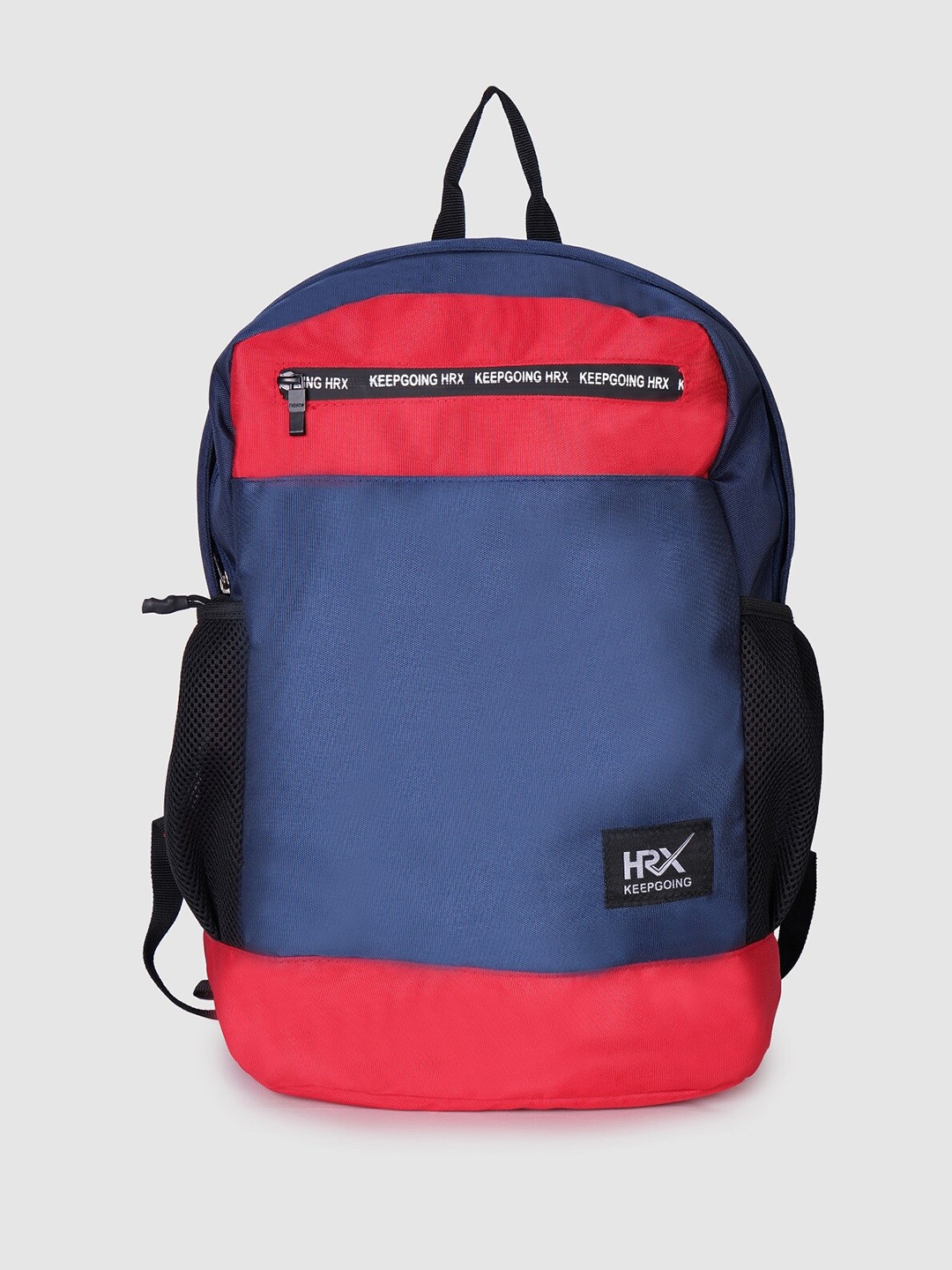 

HRX by Hrithik Roshan Brand Logo Printed Backpack With ClimaCool 30 L, Red